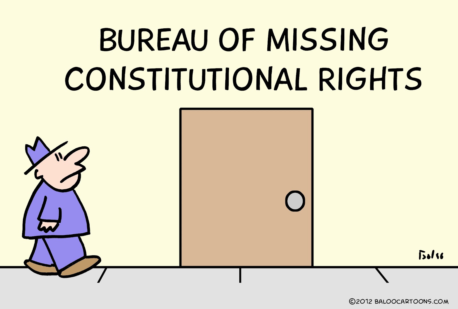 Bureau Of Missing Constitutional Rights
