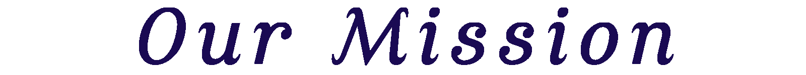 OurMission Header